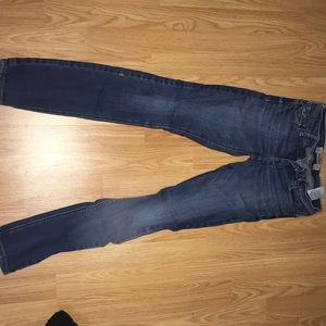 Medium wash denim skinny jeans